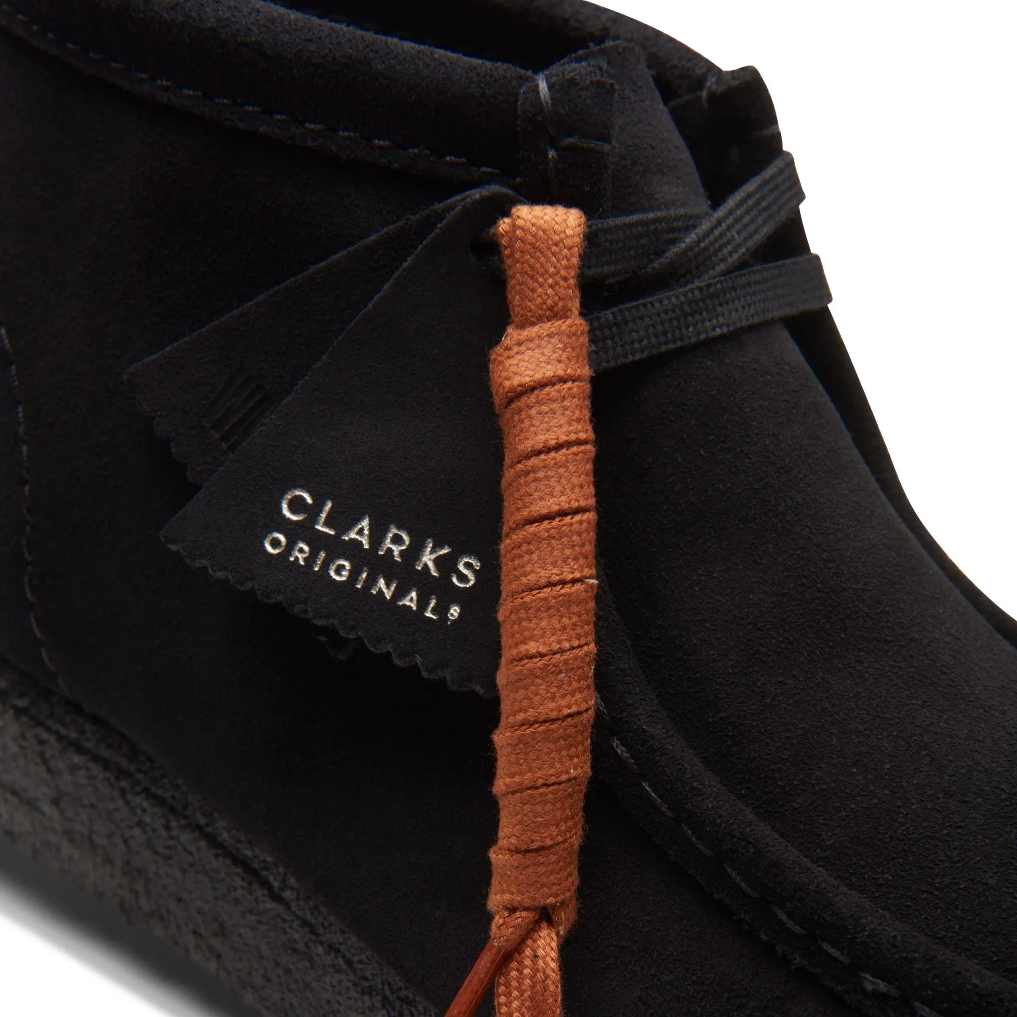 Clark’s WALLABEE BOOT Men’s - BLACK SUEDE