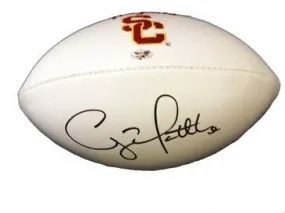 Clay Matthews Signed USC Trojans Logo Football