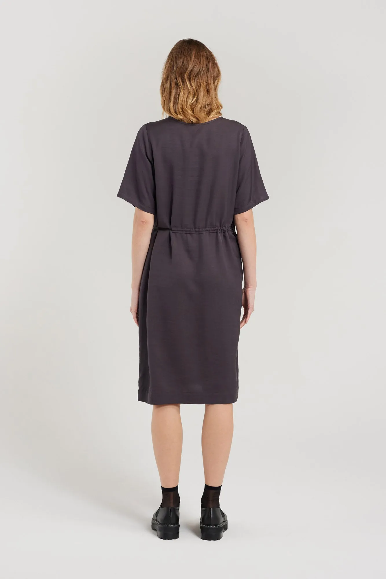 CLEO DRESS | CHARCOAL