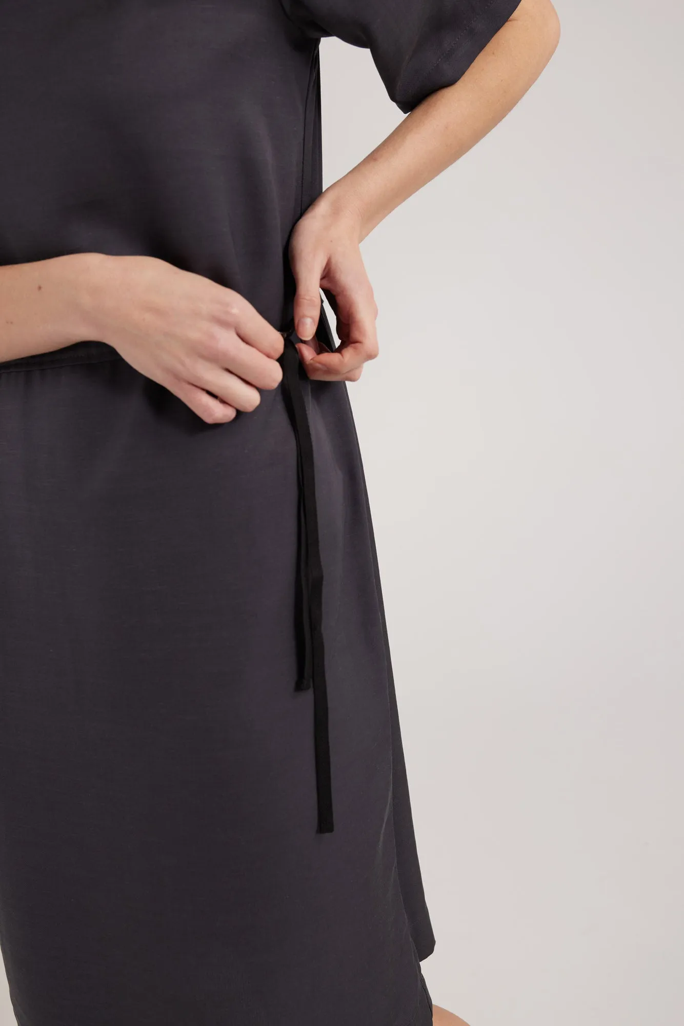 CLEO DRESS | CHARCOAL