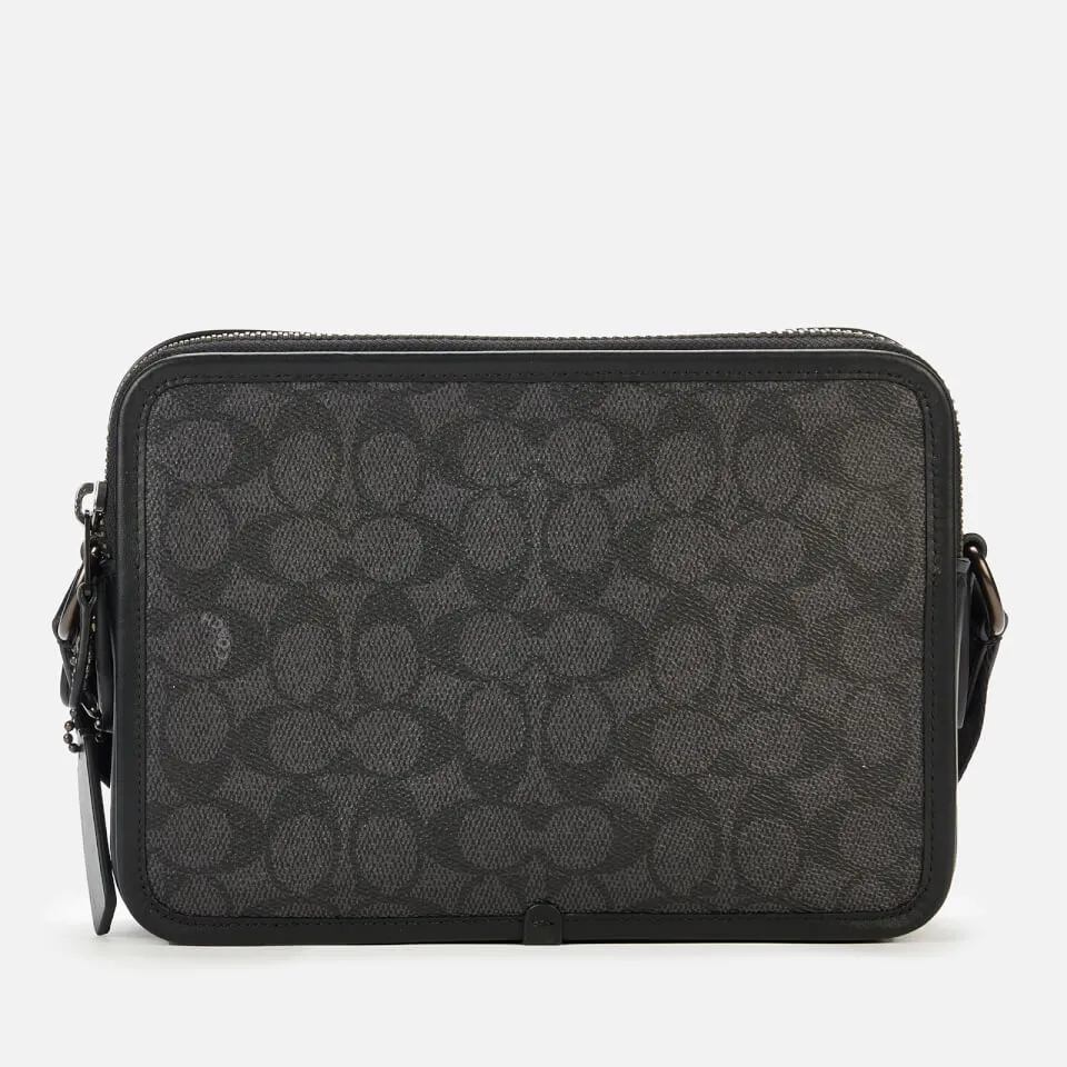 Coach Charter Signature 24 Coated-Canvas Crossbody Bag | Coggles