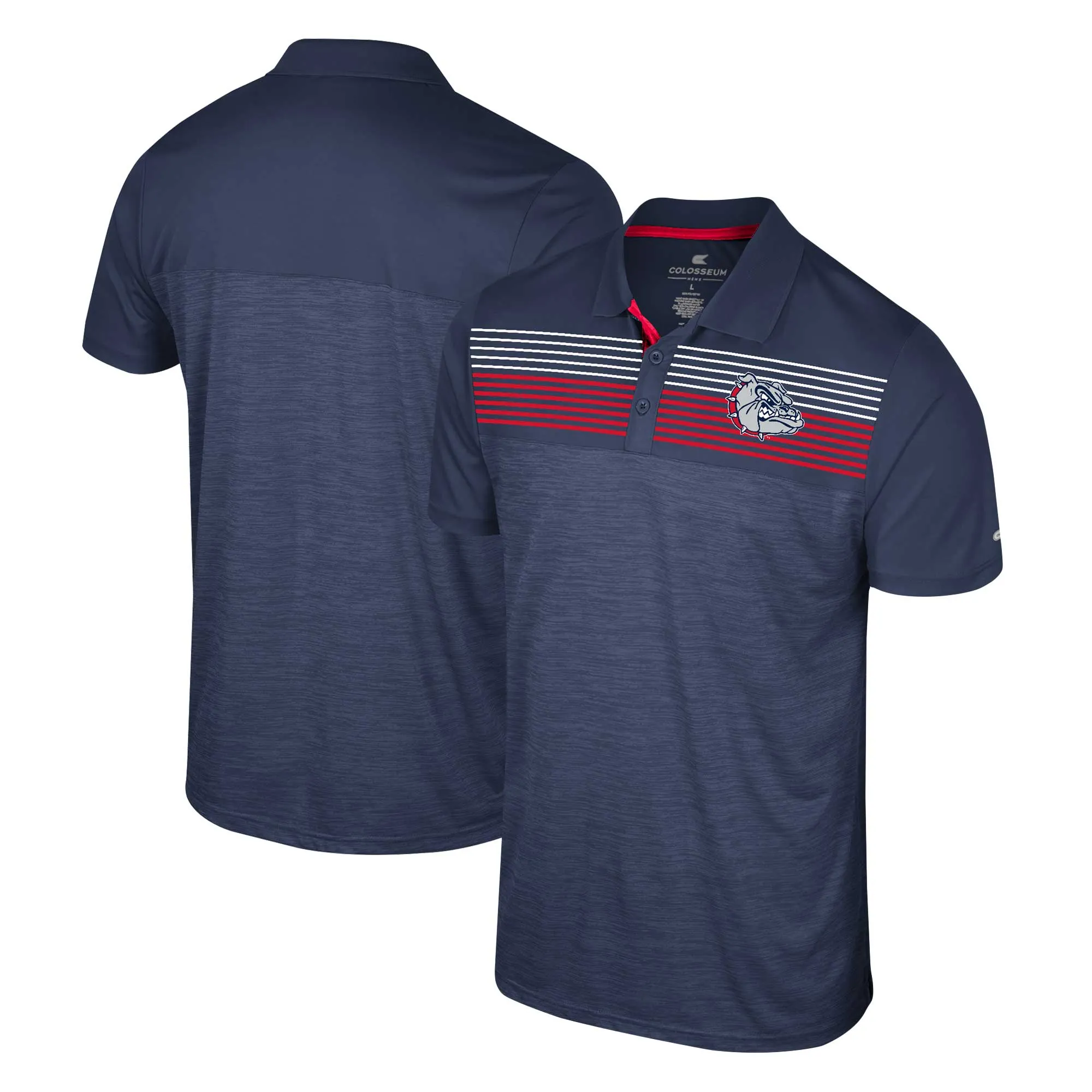 Colosseum Gonzaga Bulldogs Navy Langmore Polo