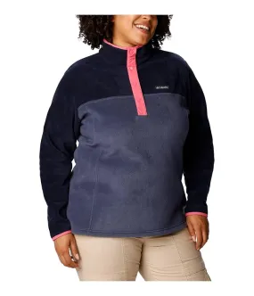 Columbia Plus Size Benton Springs™ 12 Snap Pullover Women's