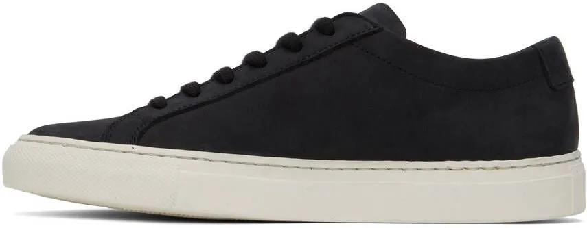 Common Projects Black Achilles Low Sneakers