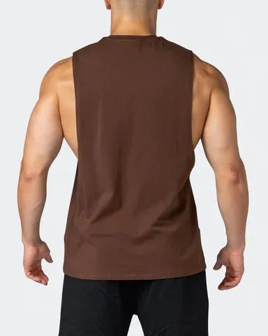 Condition Drop Arm Tank - Coffee