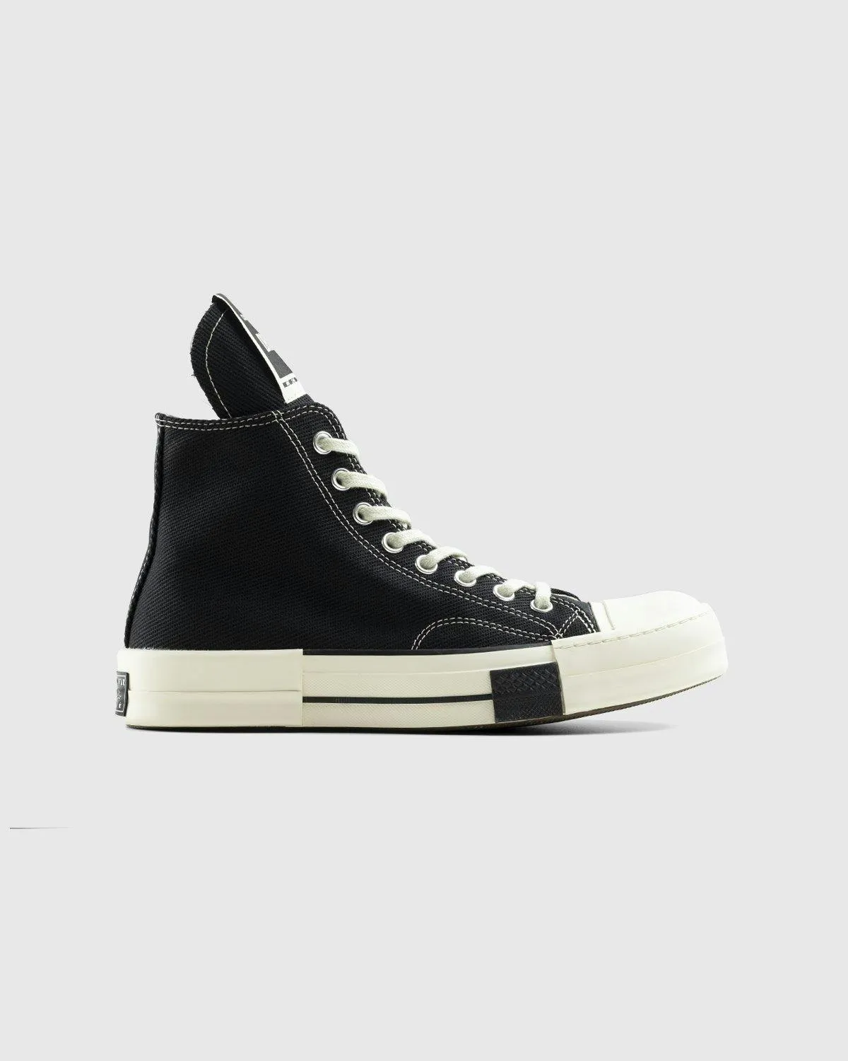 Converse x Rick Owens – DRKSTAR Chuck 70 High Black/Egret/Black | Highsnobiety Shop