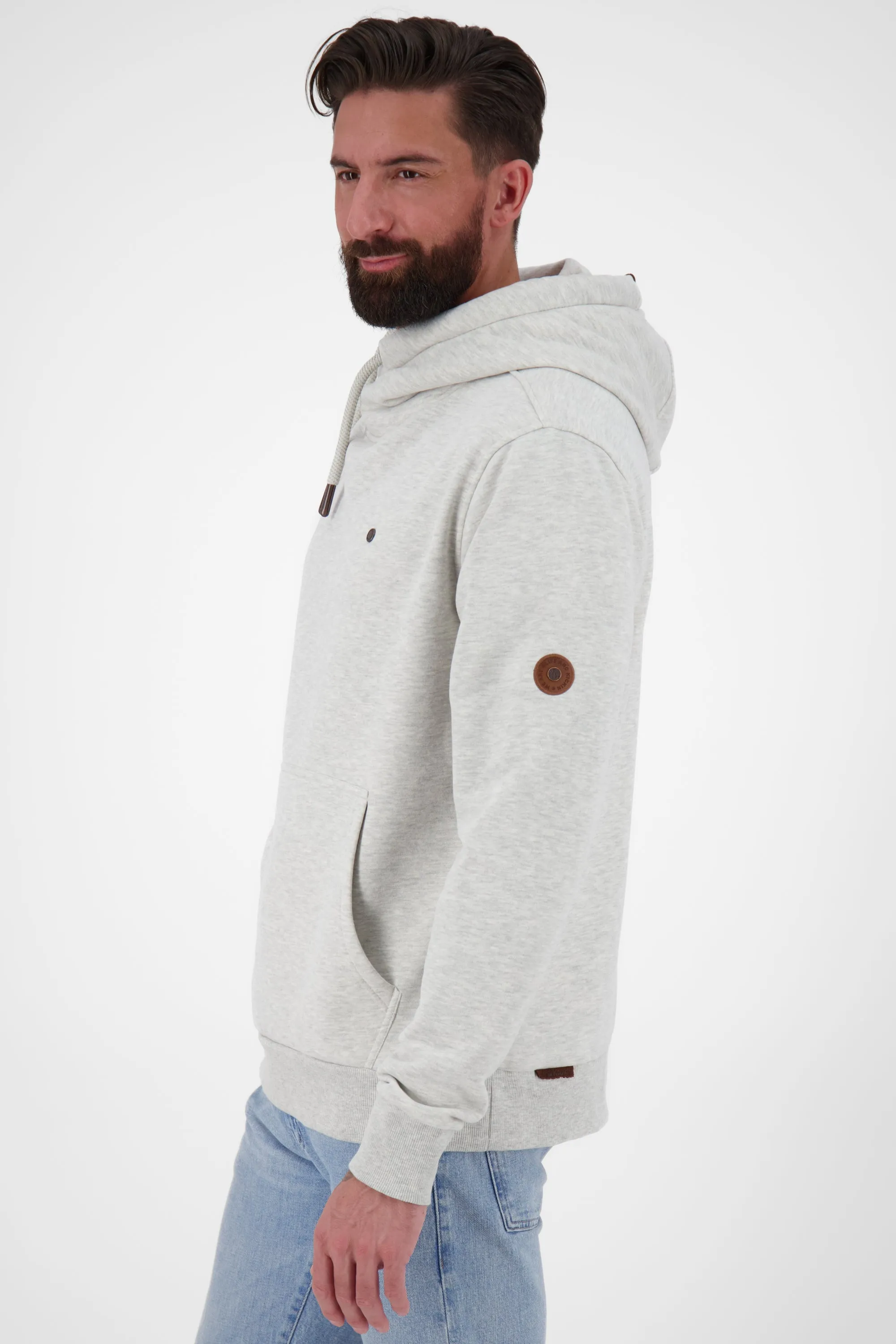 Cooless und Komfort in dem Hoodie JohnsonAK A für Herren vereint Grau