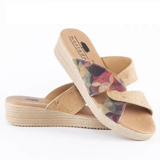 Cork Sandals Rainbow | Vegan Cork Shoes