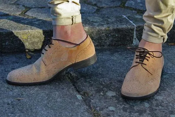 Cork Shoes Oxford Ocreza