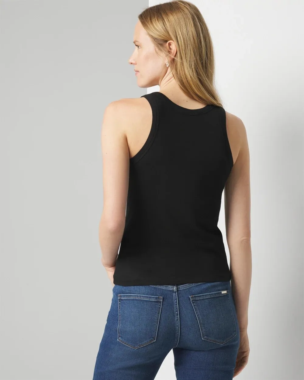 Cotton Modal Scoop Neck Tank