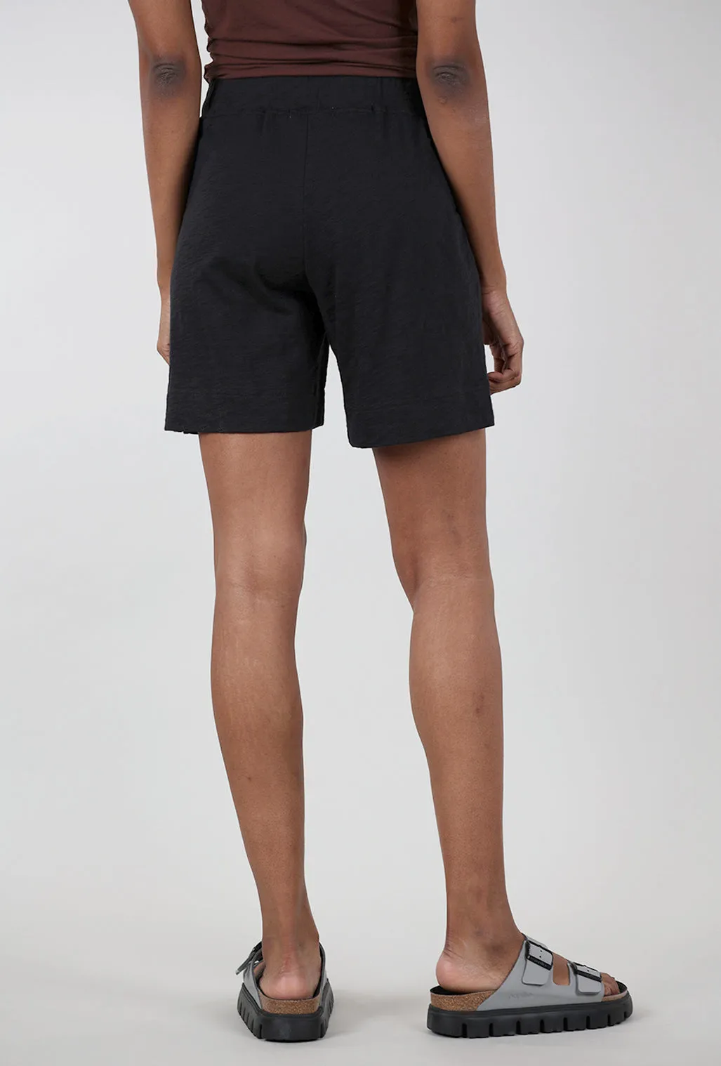 Cotton Slub Short, Black