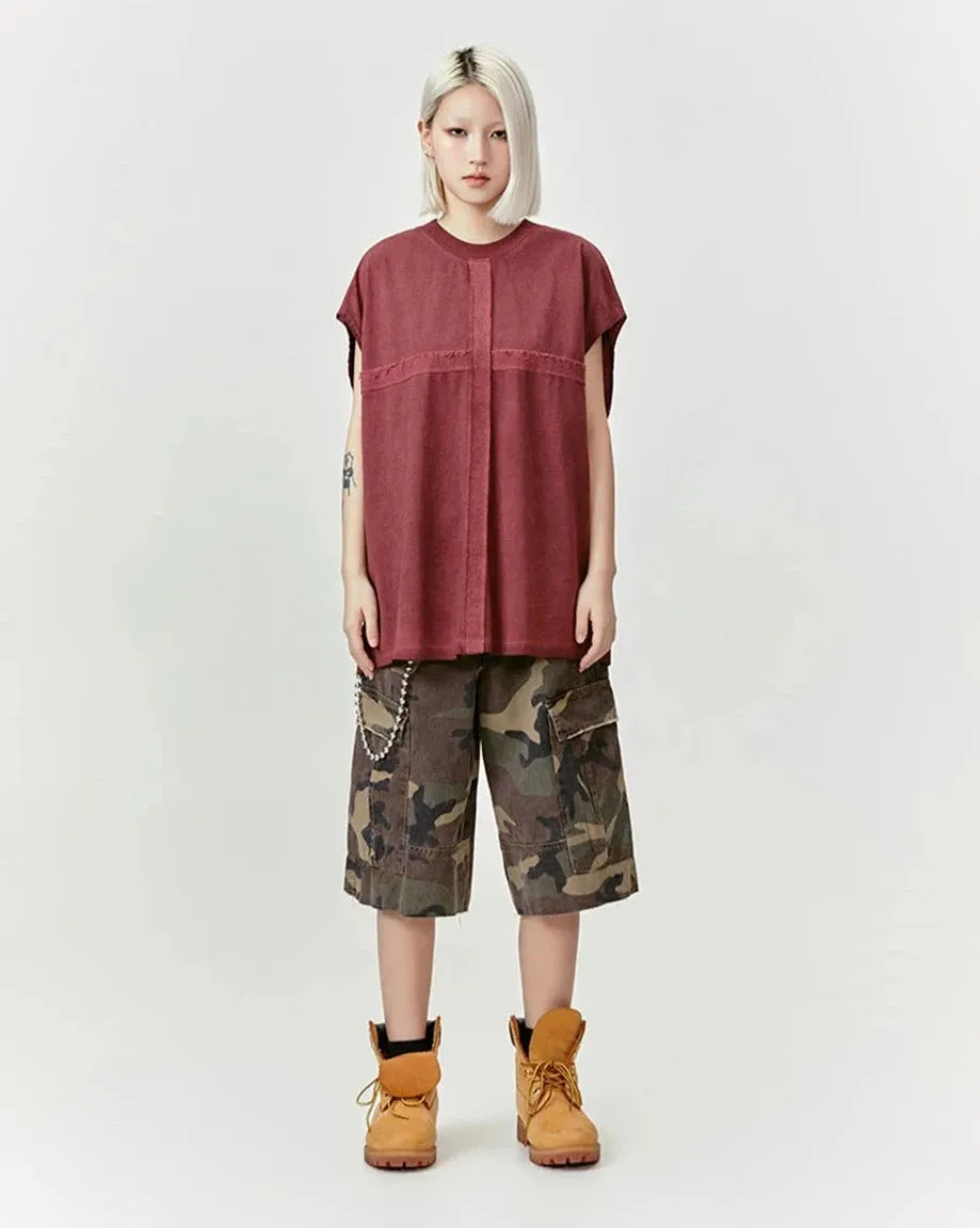 'Crossroads' Rustic Acid Washed Tank