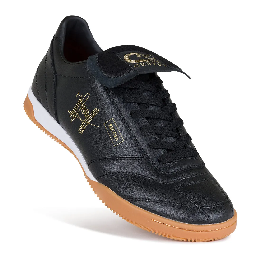 Cruyff - RE Indoor Futsal Shoes (IN) - Black/ Gold