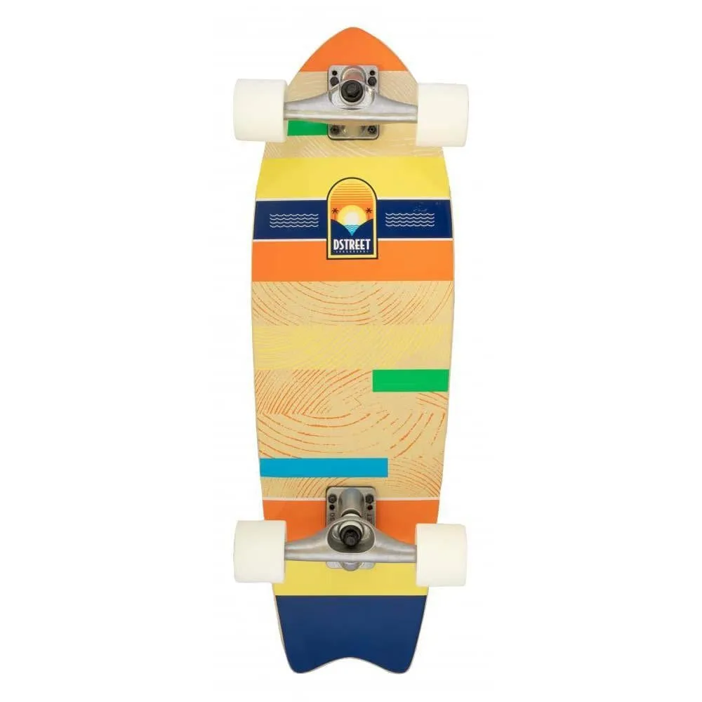 D Street Surfskate Complete Factory Skateboard Coda Multi 29