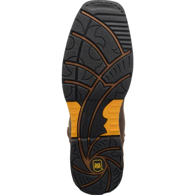 Dan Post Thunderhead Men's 11-inch Composite Toe Electrical Hazard Waterproof Western Work Boot