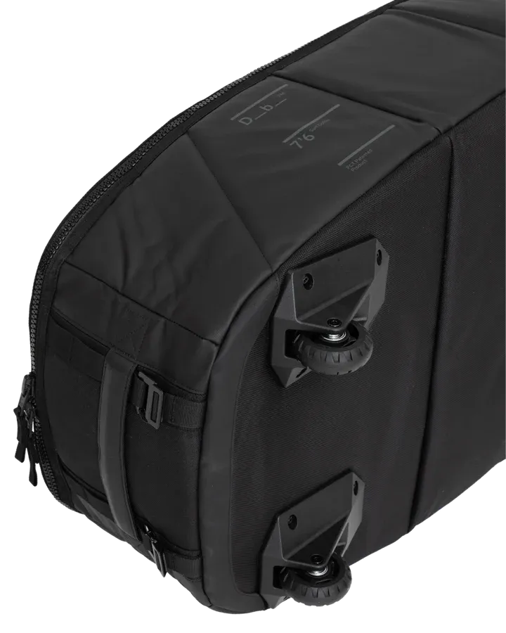 Db Surf Pro Coffin 7'6 3-4 Boards Travel Bag Black Out