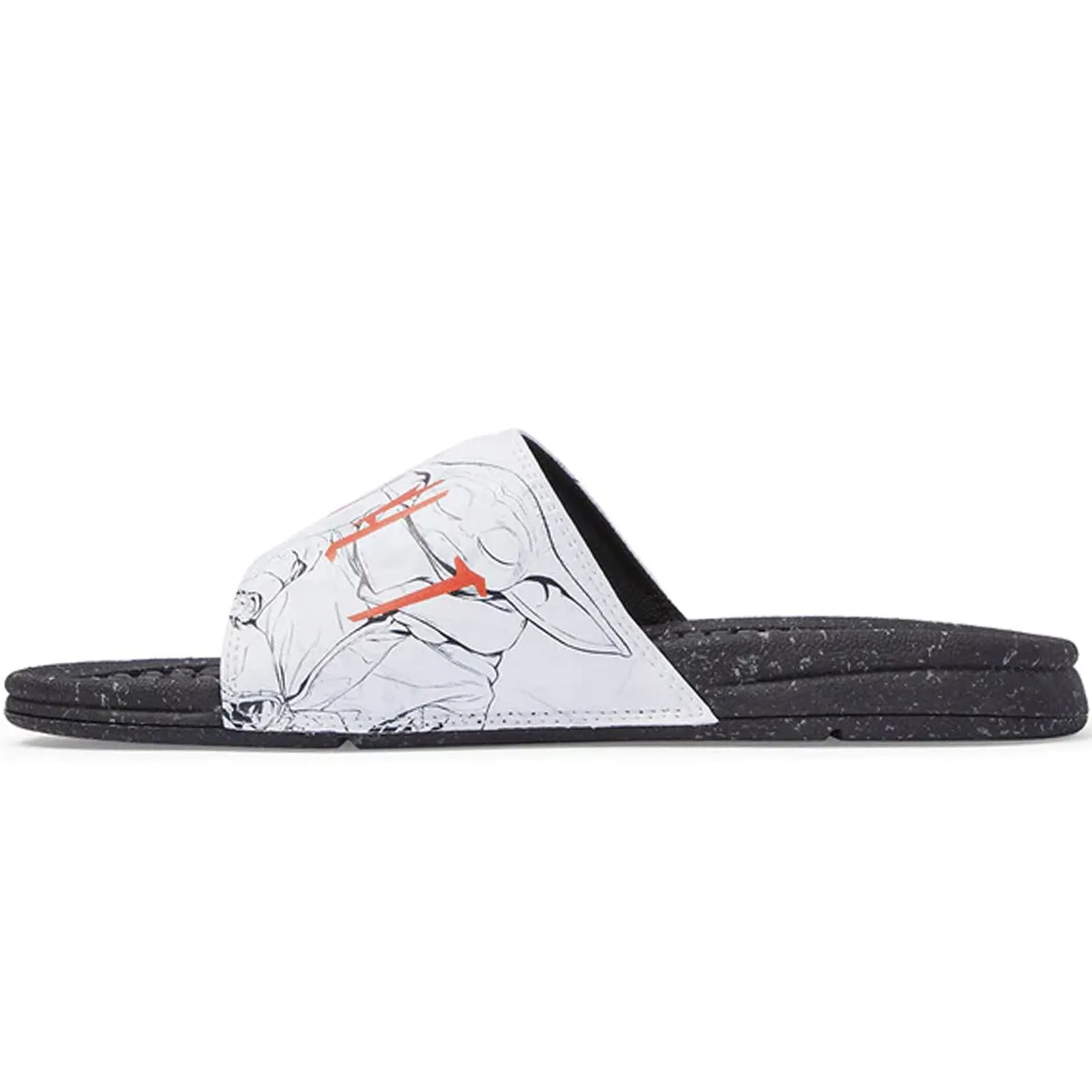 DC Shoes Mens Starwars X Bolsa Flip Flops Sliders - Black