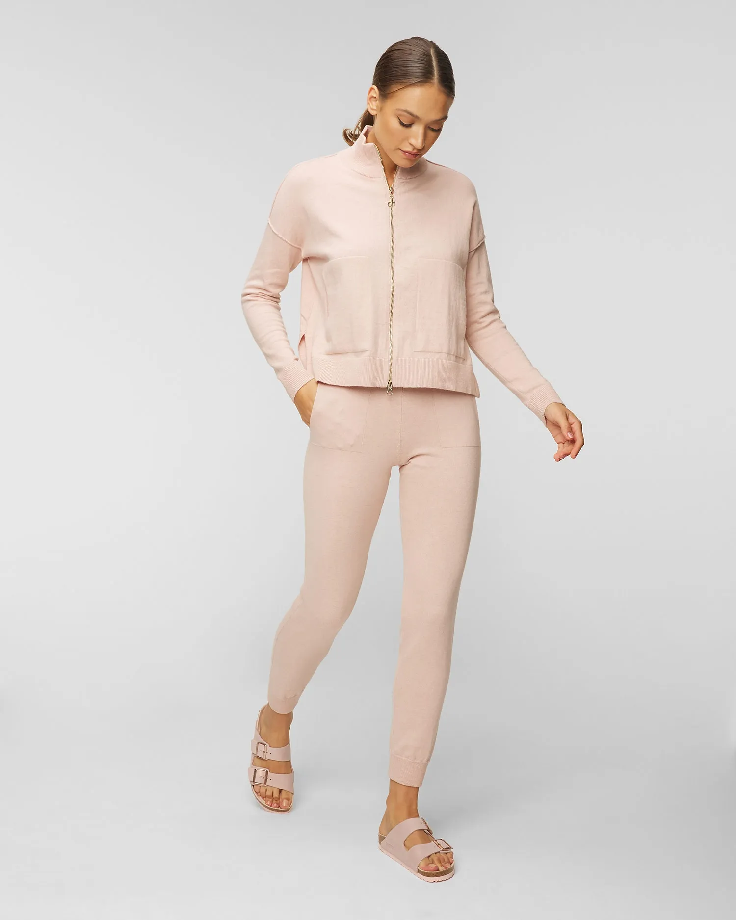 DEHA HYPE trousers with cashmere D73457-65301