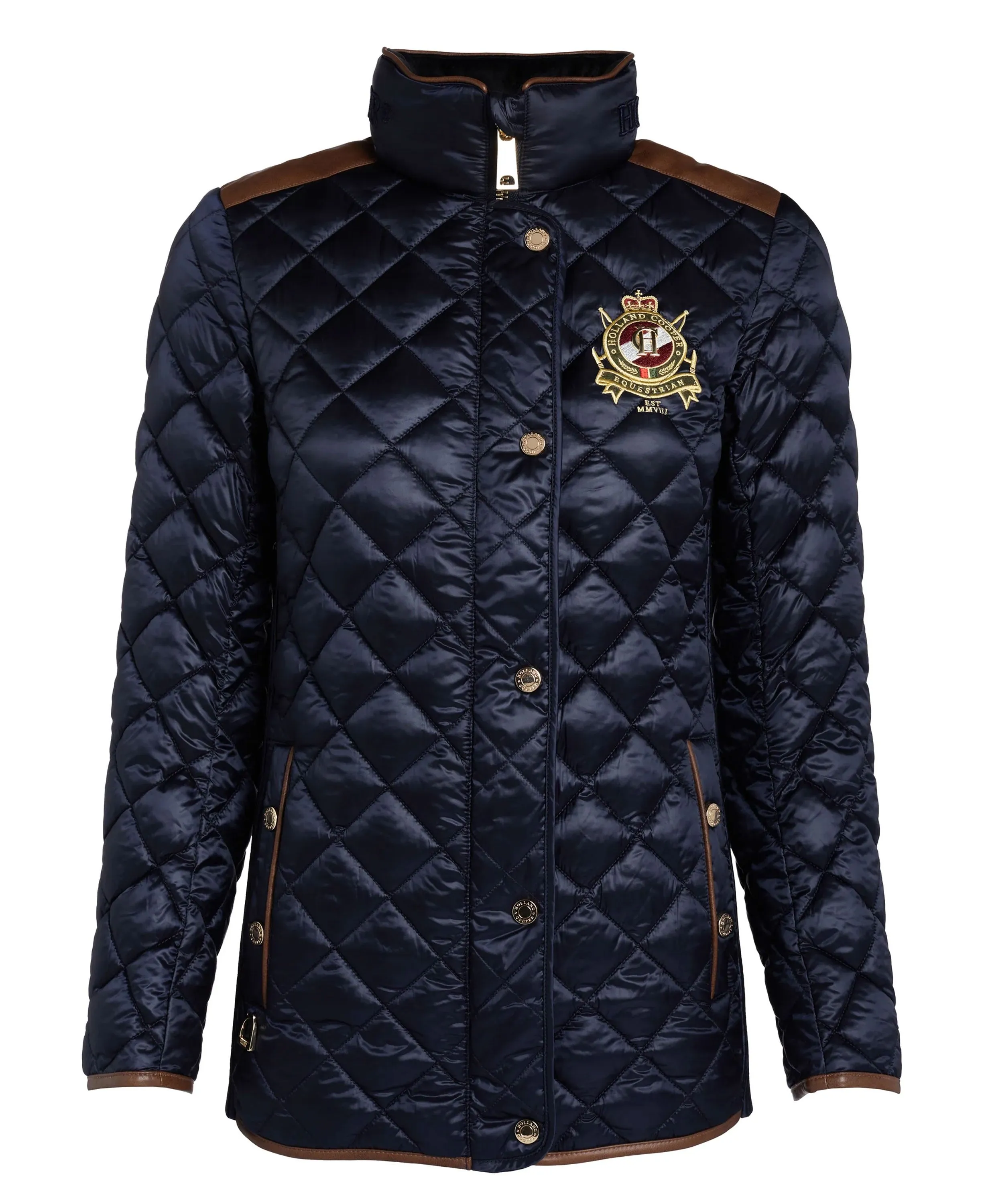 Diamond Quilt Classic Jacket                             Ink Navy
