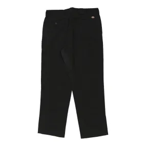 Dickies Trousers - 36W 32L Black Cotton Blend