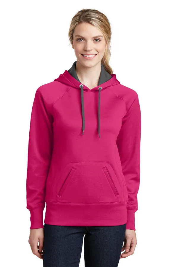DISCONTINUED  Sport-Tek ®  Ladies Tech Fleece Hooded Sweatshirt.  LST250