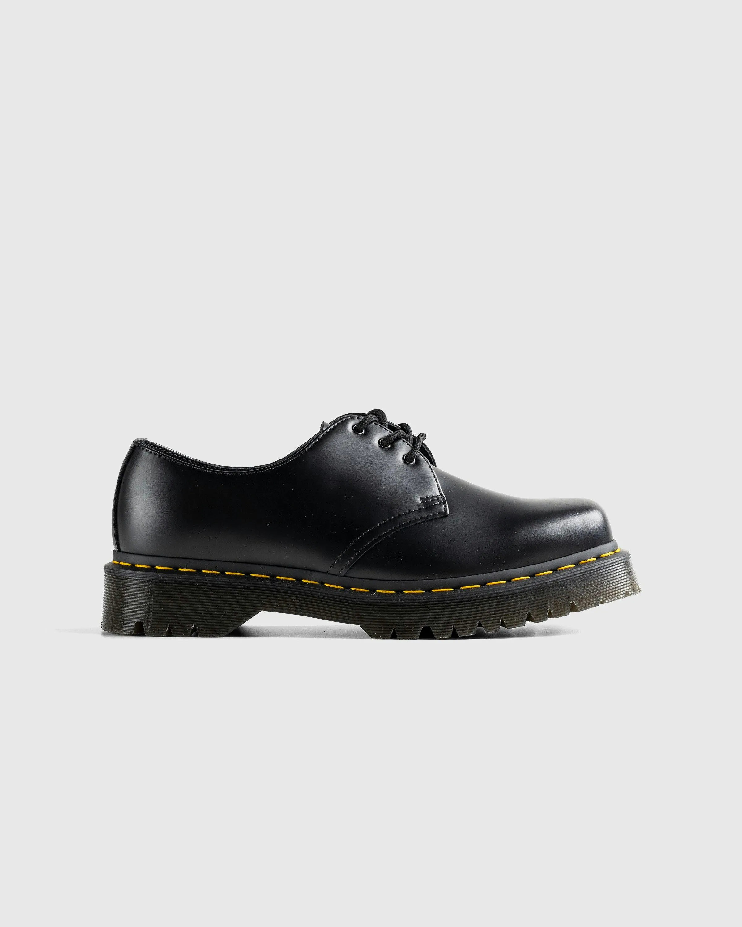 Dr. Martens – 1461 Bex Squared Black Polished Smooth | Highsnobiety Shop