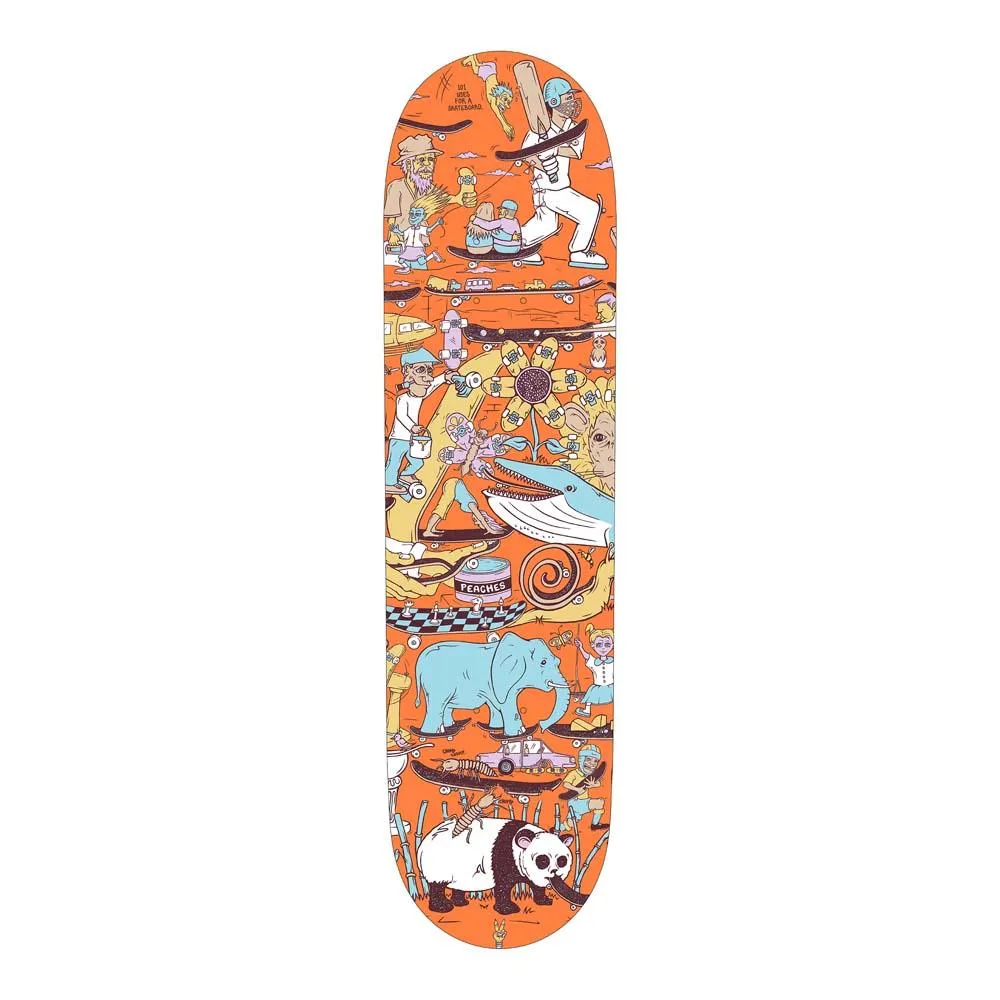 Drawing Boards Skateboard Deck 101 Series Skateboard Deck 3 8.25