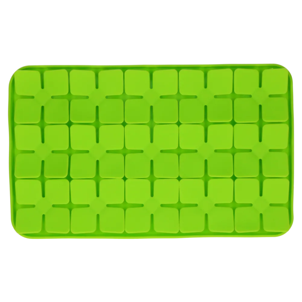 Eat Slow Live Longer Lick Mat Dimensions Flower Green