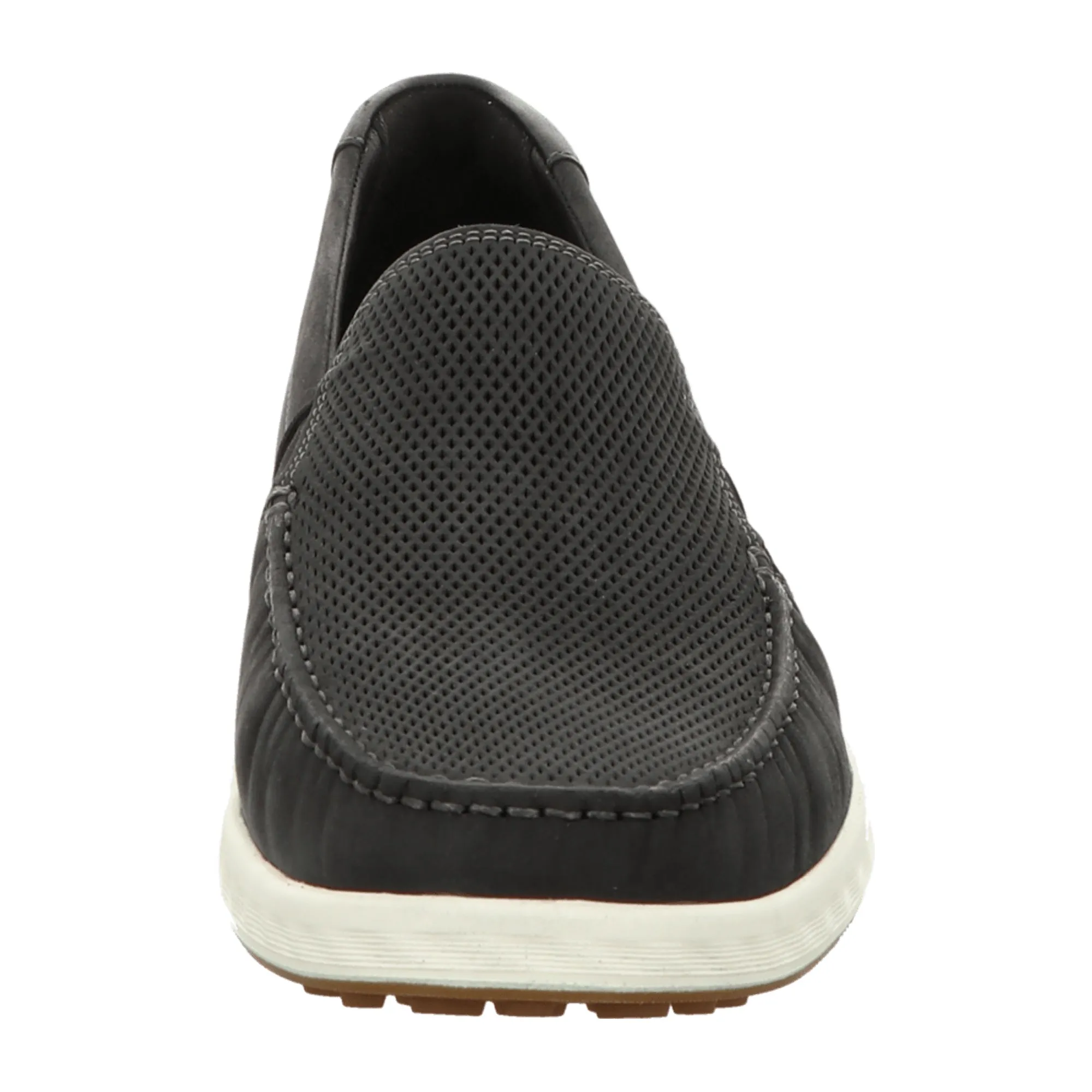 Ecco S Lite Men's Moc Slipper Black Diamond Pattern 540504 | Stylish & Durable Slip-On