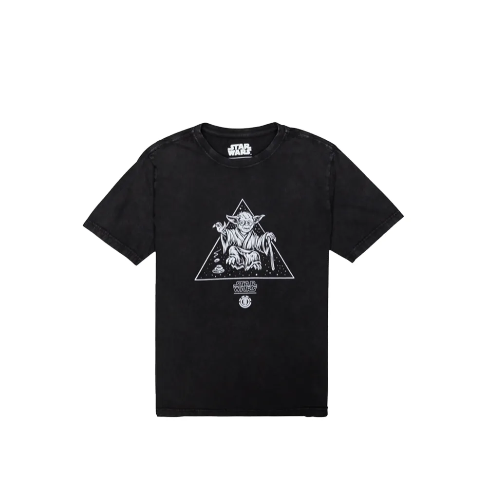 Element x Star Wars Yoda T-Shirt Black F2SSF7ELF2