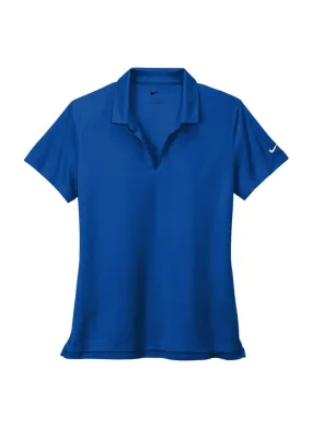 Embroidered Polo | Nike Women's Dri-FIT Micro Pique 2.0 Polo Game Royal 