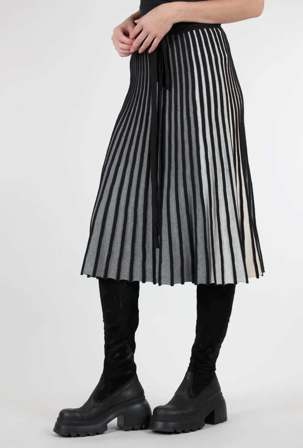 Encore Skirt, Gray Multi