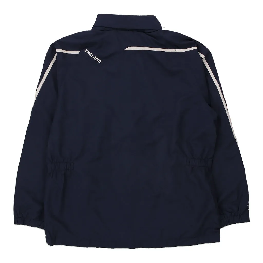 England Football Team 2007-09 Umbro Football Jacket - Large Navy Polyester