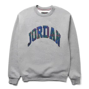 ESSENTIAL HOLIDAY PLAID FLEECE CREW [DV1574-091] | Bodega