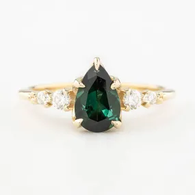 Estel Luxe Ring - 1.25ct Green Tourmaline (One of a kind)