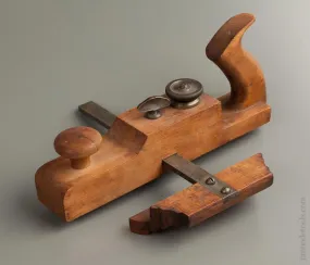 Fantastic KINNEY's June 29, 1880 PATENT Gauge Ripping Plane - 76405