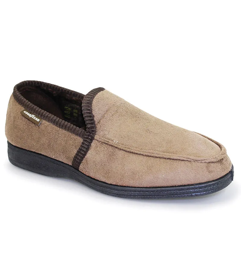 Faux Suede Eden Slipper - Goodyear