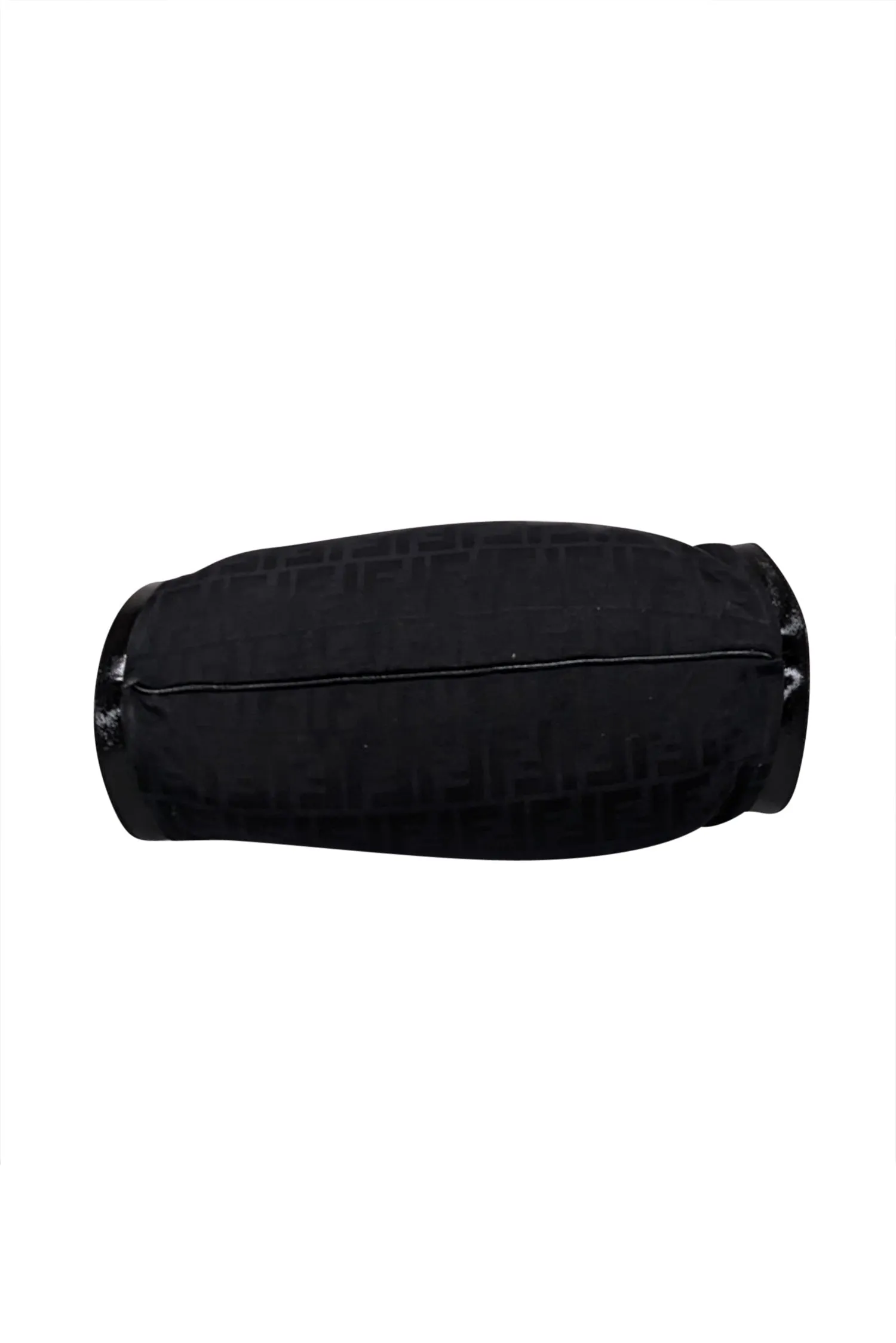 Fendi - Black Monogram Canvas Shoulder Bag