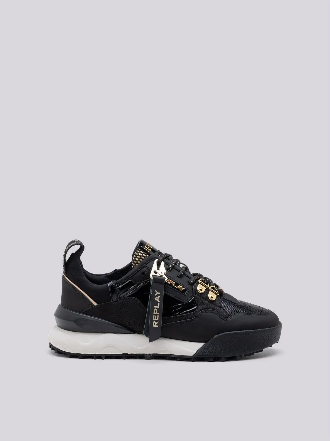 FIELD W SPEED LACE-UP SNEAKERS