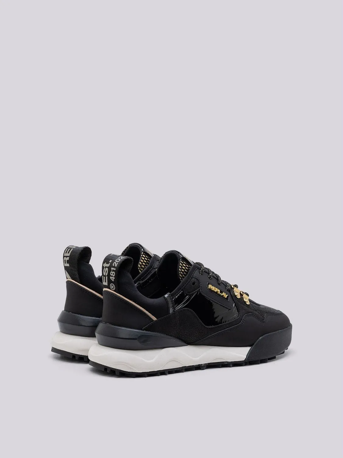 FIELD W SPEED LACE-UP SNEAKERS
