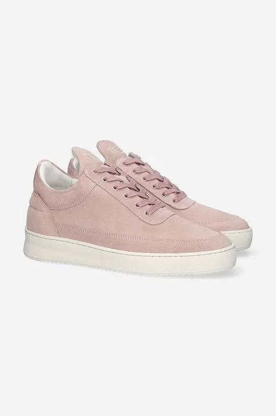 Filling Pieces suede sneakers Low Top Suede pink color 10122792081