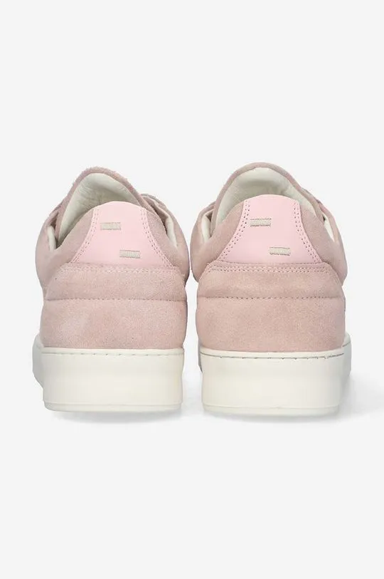 Filling Pieces suede sneakers Low Top Suede pink color 10122792081