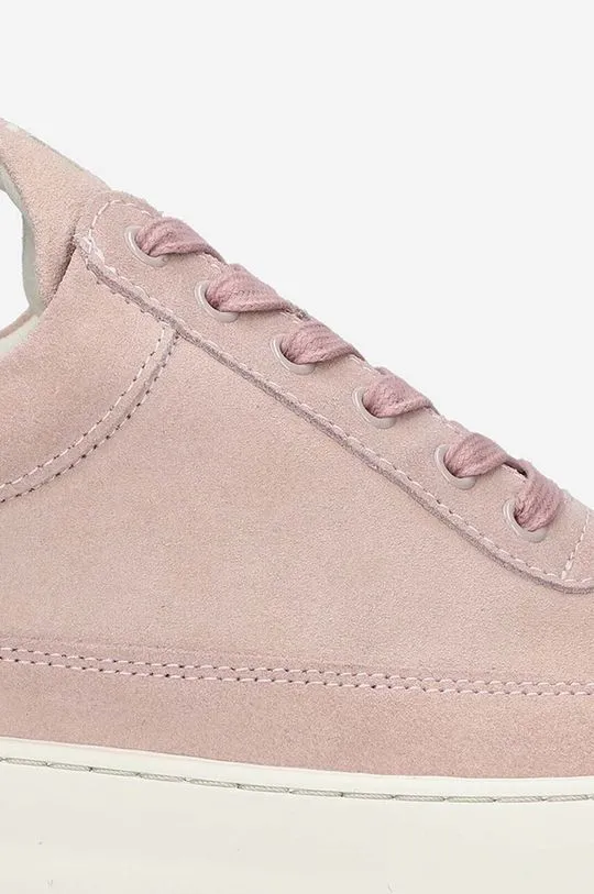 Filling Pieces suede sneakers Low Top Suede pink color 10122792081