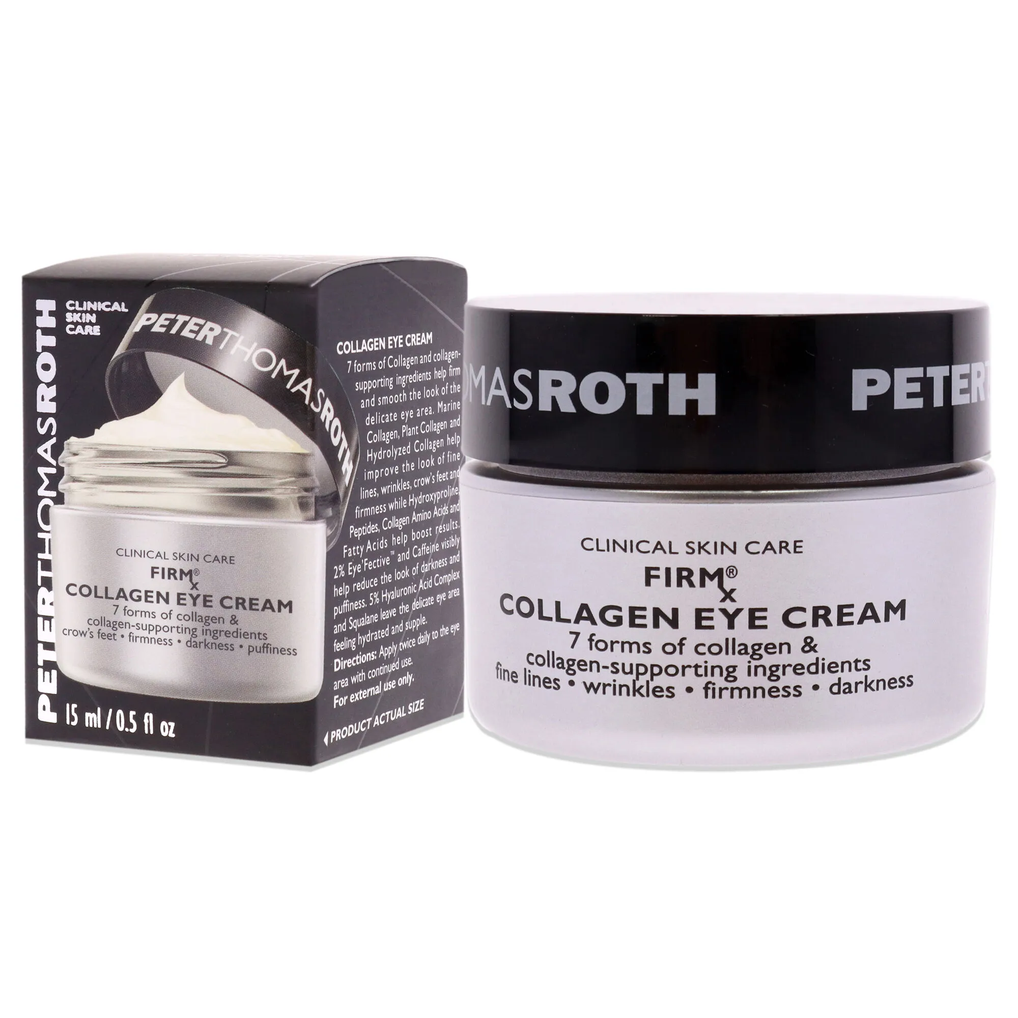 Firmx Collagen Eye Cream by Peter Thomas Roth for Unisex - 0.5 oz Cream