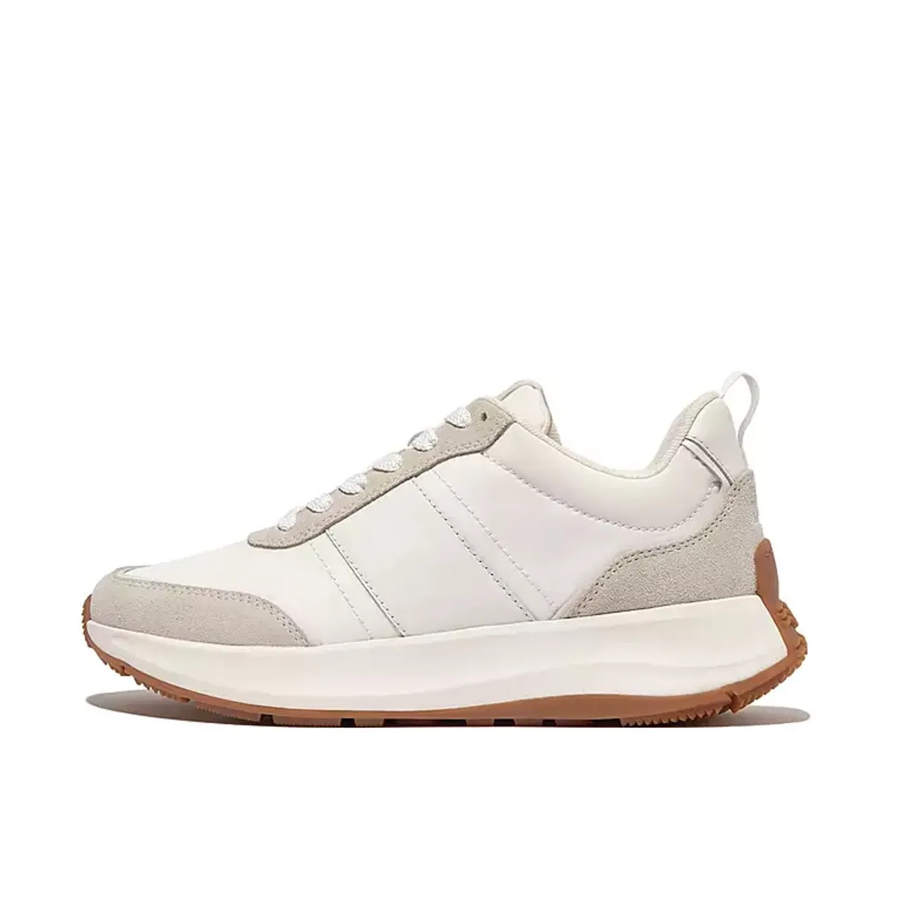 Fitflop F-Mode Flow IK8-646 White & Beige Sneakers