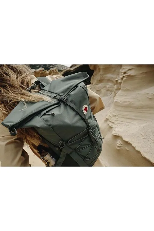 Fjallraven backpack Abisko Hike Foldsack green color F27222.614