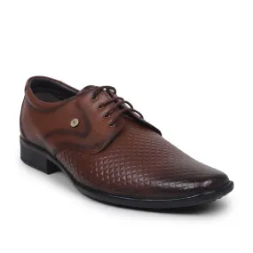 Fortune By Liberty Men LB-28-01E Tan Formal Lacing Shoes