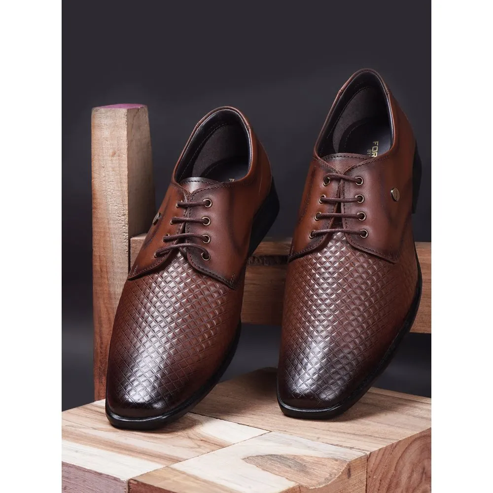 Fortune By Liberty Men LB-28-01E Tan Formal Lacing Shoes