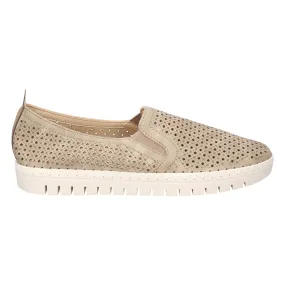 Fresh Perforated Slip On Sneakers