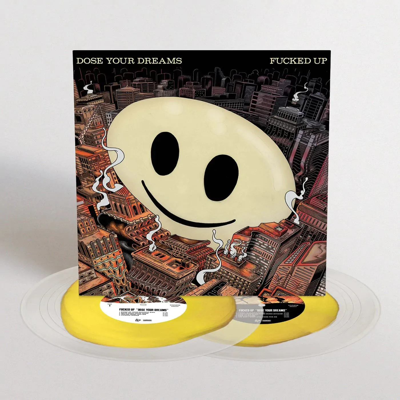 FUCKED UP 'DOSE YOUR DREAMS' 2LP (Yellow Vinyl)